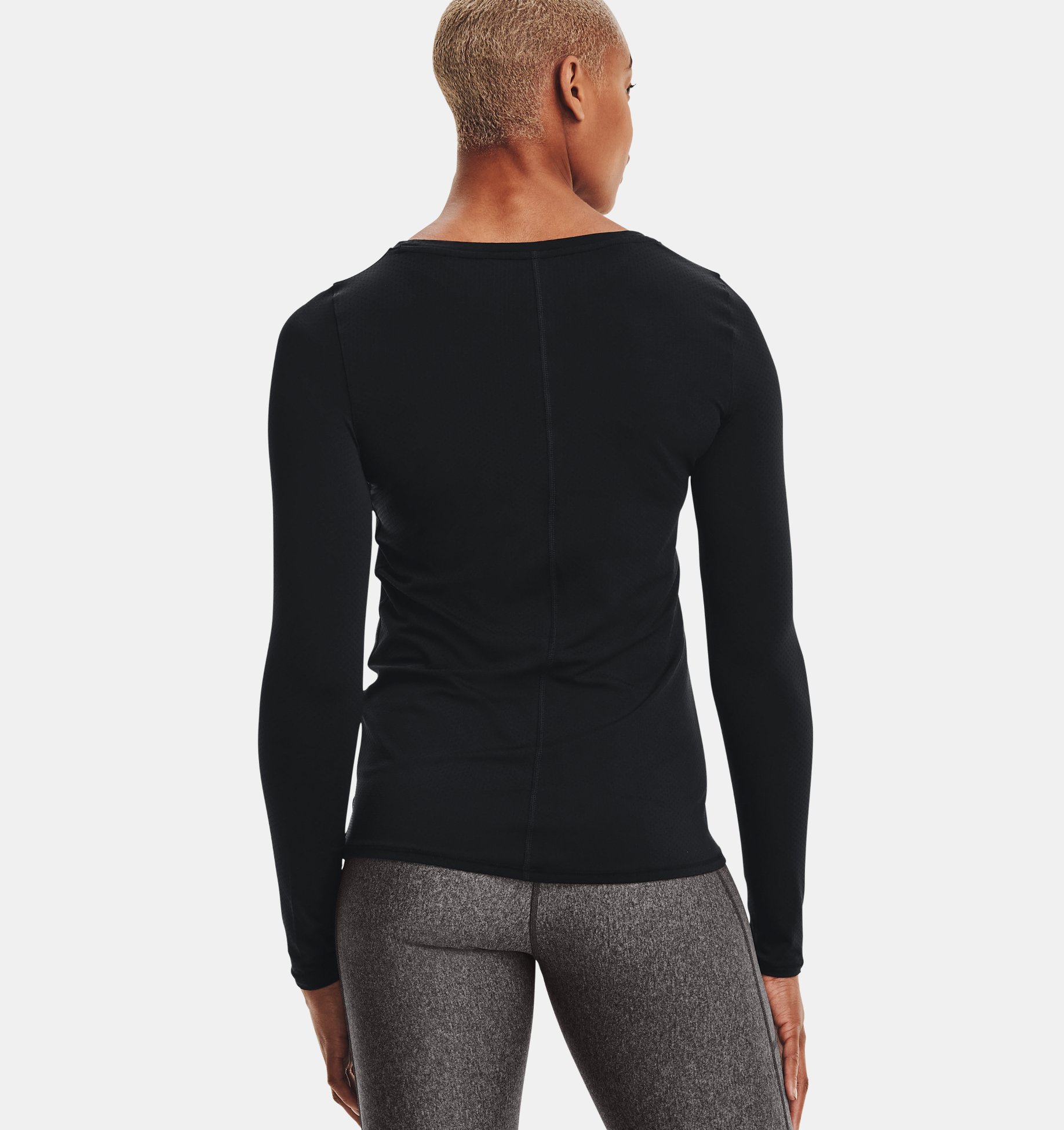 Small /White Visiter la boutique Under ArmourUnder Armour Women's HeatGear Compression Long-Sleeve T-Shirt Black 001 
